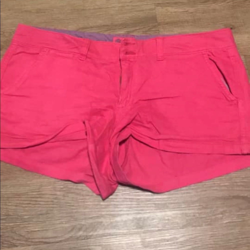 Pink shorts